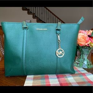 Michael Kors work tote w/ laptop pocket